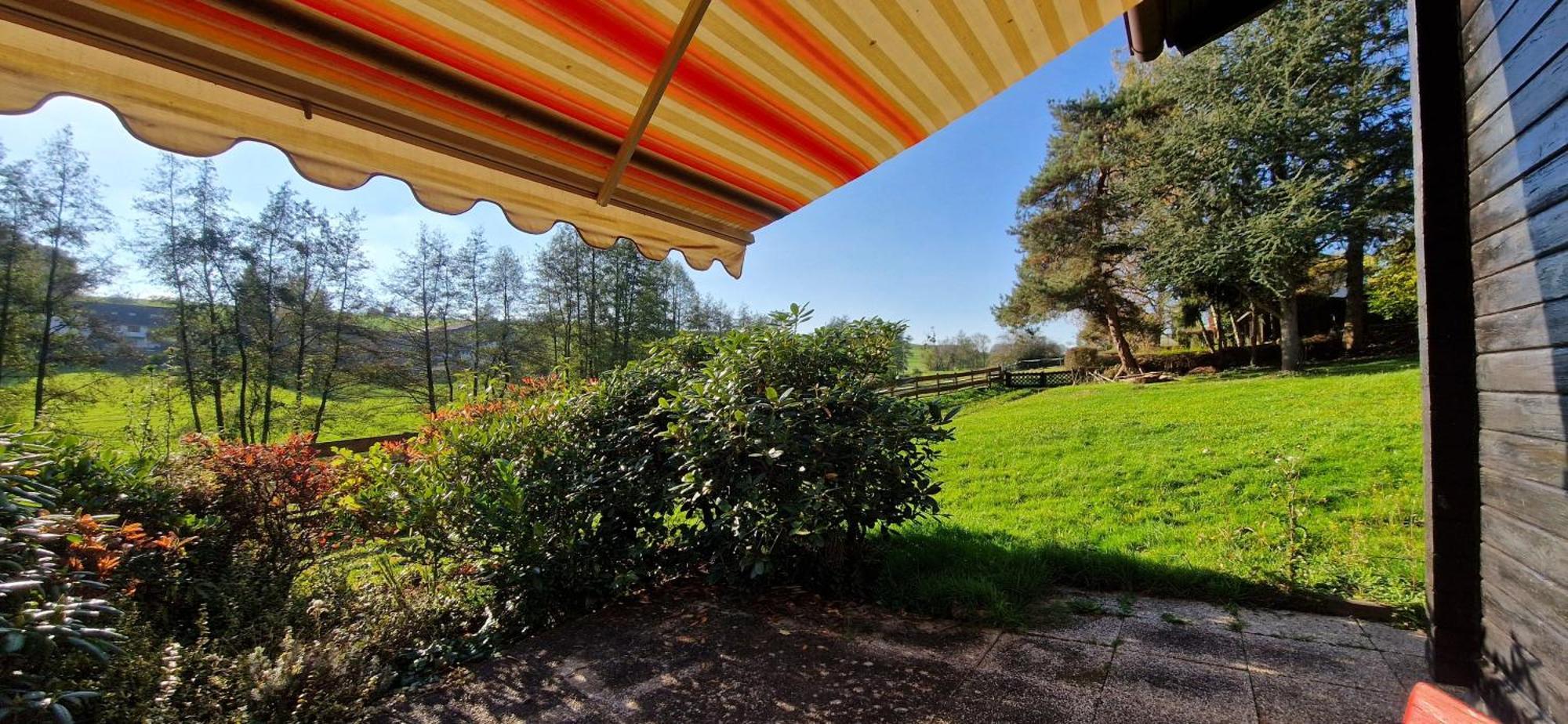 Blockhaus Am Waldrand Villa Erbach  Buitenkant foto